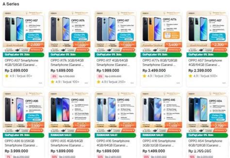Daftar Harga HP Oppo Terbaru di Indonesia: Update [Bulan, Tahun]