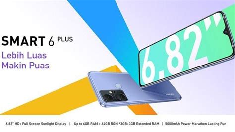 Harga HP Infinix Smart 6 Terbaru dan Spesifikasi Lengkap
