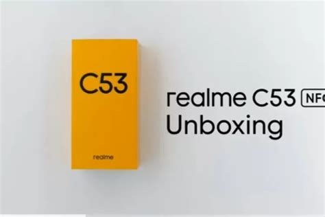 realme C53: Spesifikasi Unggul, Harga Terjangkau yang Menggoda